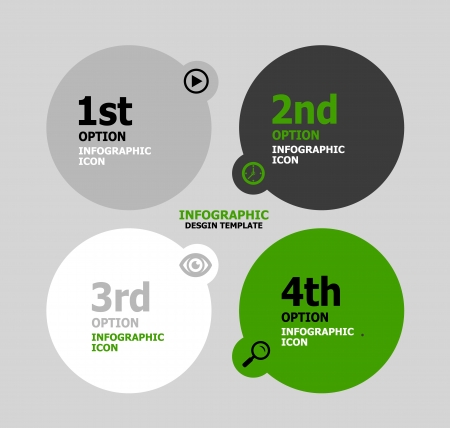 Infographic web banner design templateの写真素材
