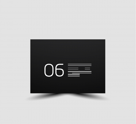 Web box shadow modern designのイラスト素材