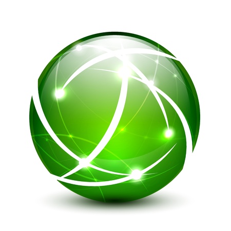 communication globe icon conceptのイラスト素材