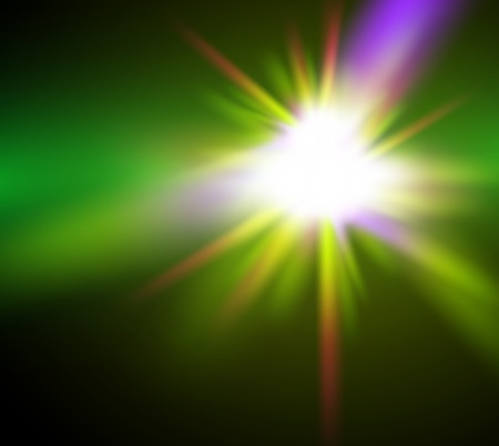 Vector abstract shiny star   space background