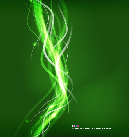 Abstract glowing linesのイラスト素材