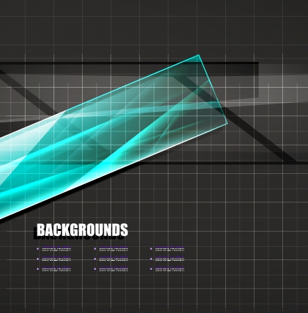 Colorful glass lines vectorのイラスト素材