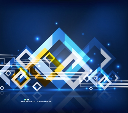 Modern abstract geometrical designのイラスト素材