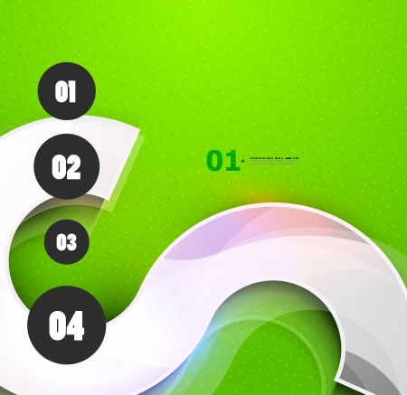 Abstract steps circles templateのイラスト素材