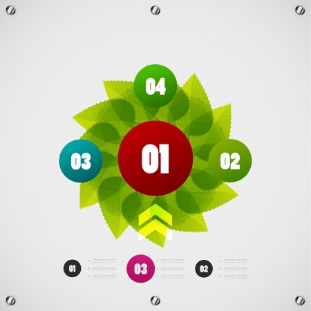 Infographics modern vector design templateのイラスト素材