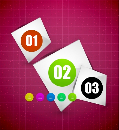 Modern vector geometrical shape templateのイラスト素材