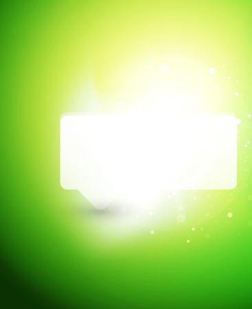 Bright color shiny speech bubble のイラスト素材
