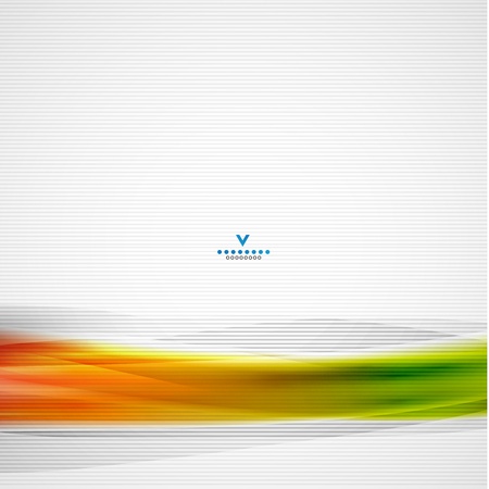 Colorful moving abstract lines modern のイラスト素材