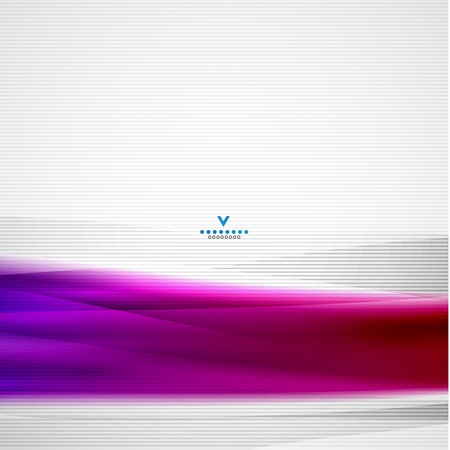 Colorful moving abstract lines modern のイラスト素材