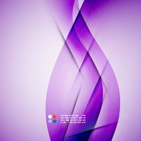 Beautiful wave modern abstract templateのイラスト素材