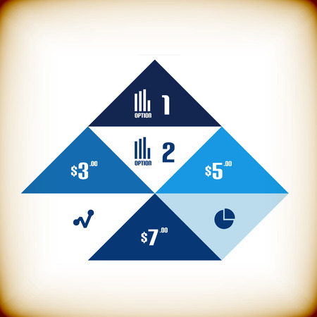 Modern geometrical abstract backgroundのイラスト素材