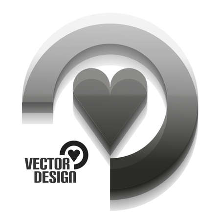 Vector 3d glossy arrow circle hi-tech conceptのイラスト素材