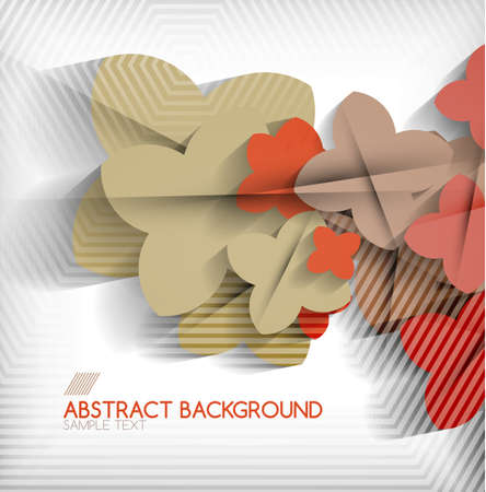 Geometric shape colorful abstract backgroundのイラスト素材