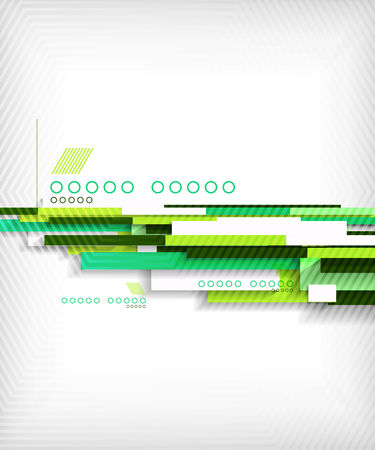 Abstract 3d straight lines geometric shape backgroundのイラスト素材