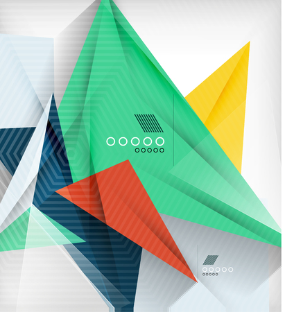 Abstract geometric shape backgroundのイラスト素材