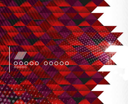 Business geometric shape background - triangles