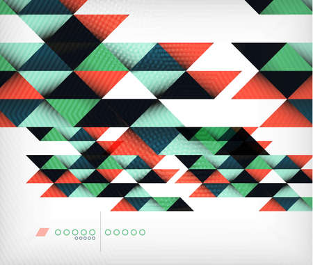 Business geometric shape background - triangles