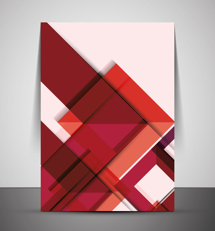 CMYK Business Corporate Flyer Template | Geometrical Designのイラスト素材