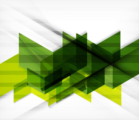 Blocks geometric abstract background with infographic optionsのイラスト素材
