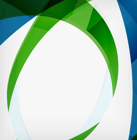 Corporate business flowing lines brochure or presentation templateのイラスト素材