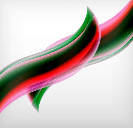 Smooth colorful business elegant wave design. Hi-tech modern abstractionのイラスト素材