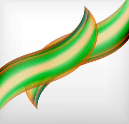 Smooth colorful business elegant wave design. Hi-tech modern abstractionのイラスト素材