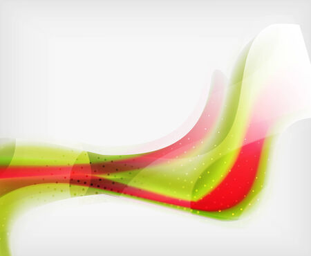 Abstract Blurred Waves In The Air - Business Brochure Templateのイラスト素材