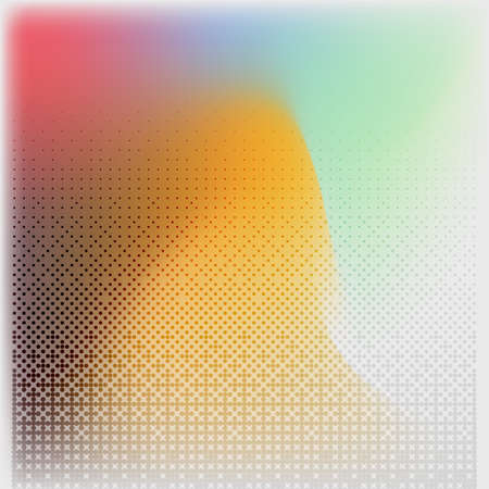 Textured blurred color wave background. Futuristic hi-tech modern business or technology design templateのイラスト素材