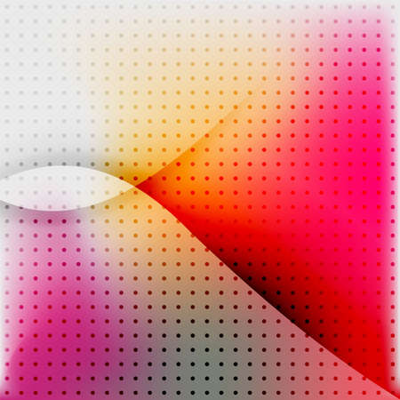 Colorful blurred wave business hi-tech background with dot textrureのイラスト素材
