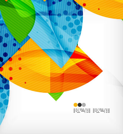 Abstract geometric shapes backgroundのイラスト素材