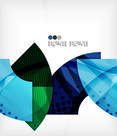 Abstract geometric shapes backgroundのイラスト素材