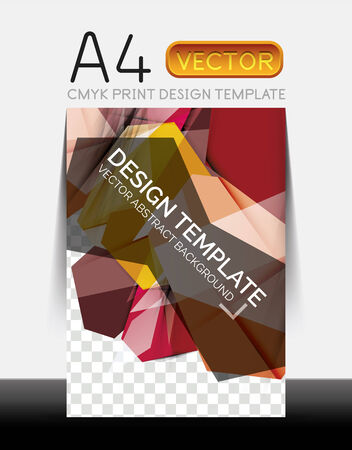 Vector Modern Flyer Designのイラスト素材