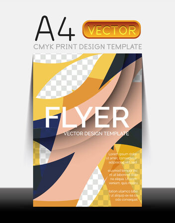 Vector Modern Flyer Designのイラスト素材