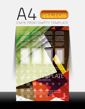 Vector Modern Flyer Designのイラスト素材
