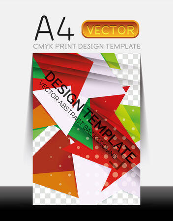 Vector Modern Flyer Designのイラスト素材