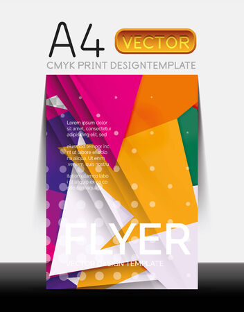 Vector Modern Flyer Designのイラスト素材