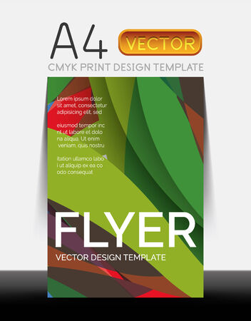 Vector Modern Flyer Designのイラスト素材