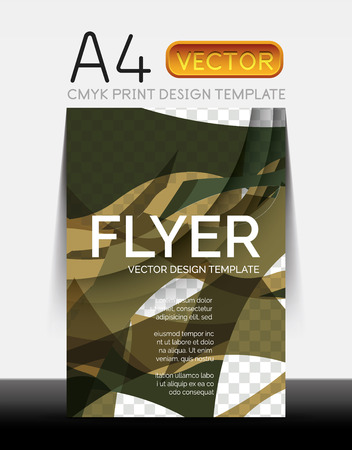 Vector Modern Flyer Designのイラスト素材
