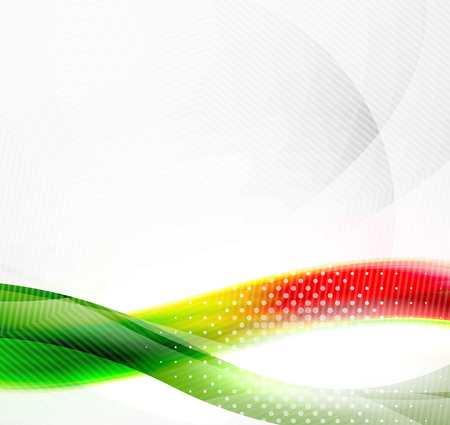 Wave abtsract layout designのイラスト素材