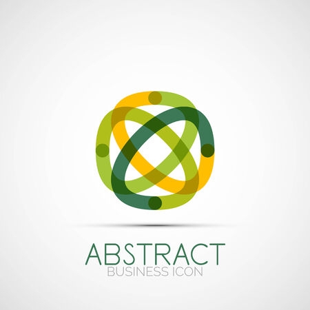 Line design loop のイラスト素材