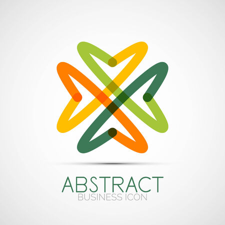 Line design loop のイラスト素材