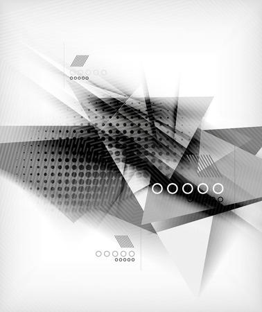 Color triangles, unusual abstract backgroundのイラスト素材