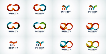 Infinity icon setのイラスト素材