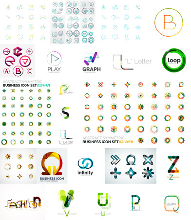 icon collectionのイラスト素材