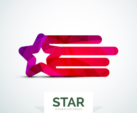 Abstract colorful icon designのイラスト素材