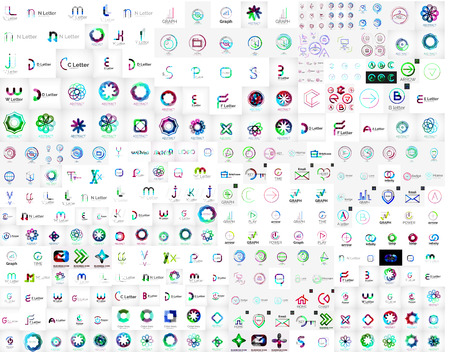 Mega collection of universal iconのイラスト素材