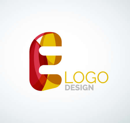 Vector letter logoのイラスト素材