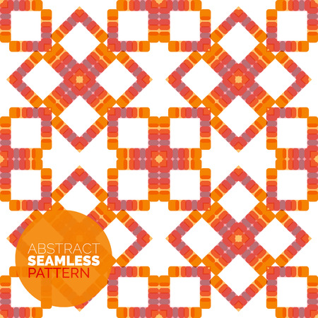 Vector colorful seamless geometric pattern. Modern stylish abstract textureのイラスト素材