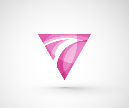 Abstract geometric  triangle, arrowのイラスト素材