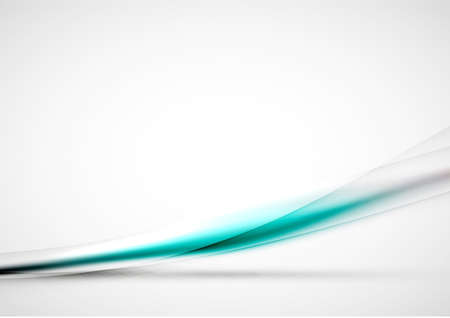 Blurred abstract blue lines in light space. Modern background template for your messageのイラスト素材